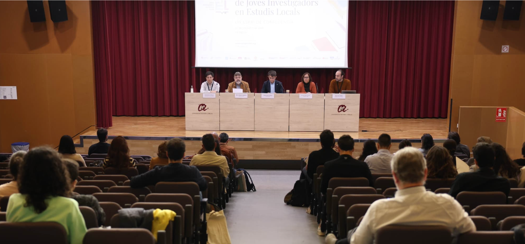 Una imatge del I Congrés  de Joves Investigadors en Estudis Locals