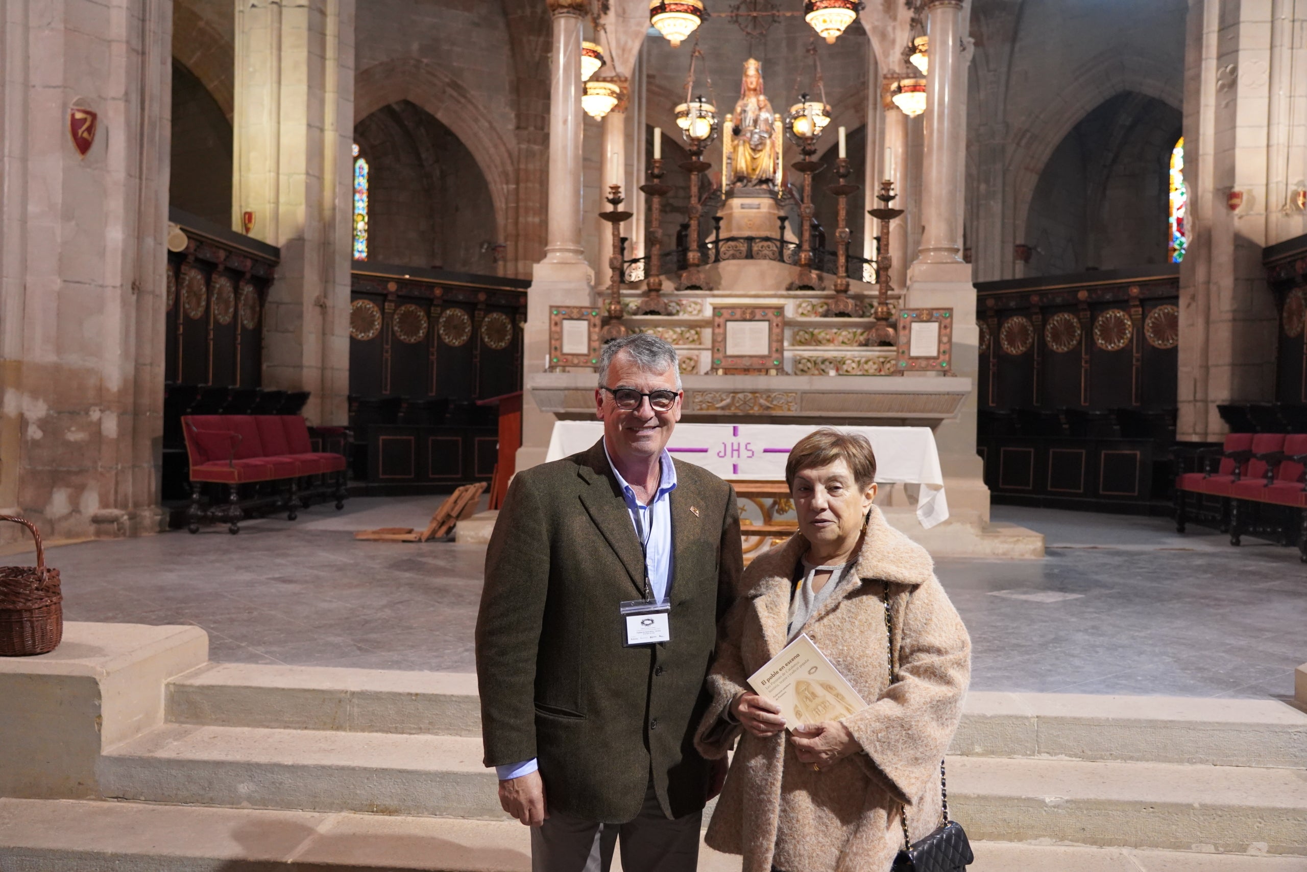 Jordi Carapuig (FCP) i Rosa Maria Provencio (Ens de l'Associacionisme Cultural Català)