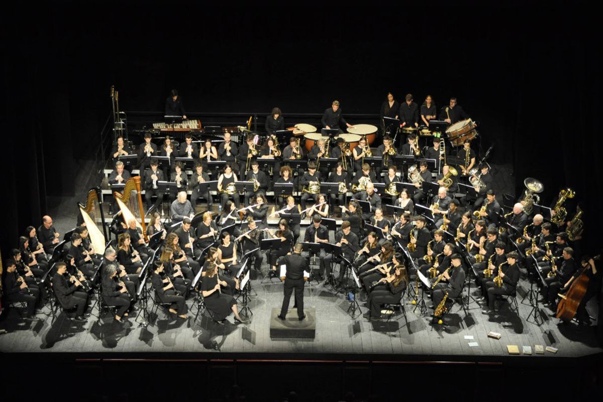 La Banda Unió Musical de Tarragona (BUMT)  / Foto: Quim Gavaldà