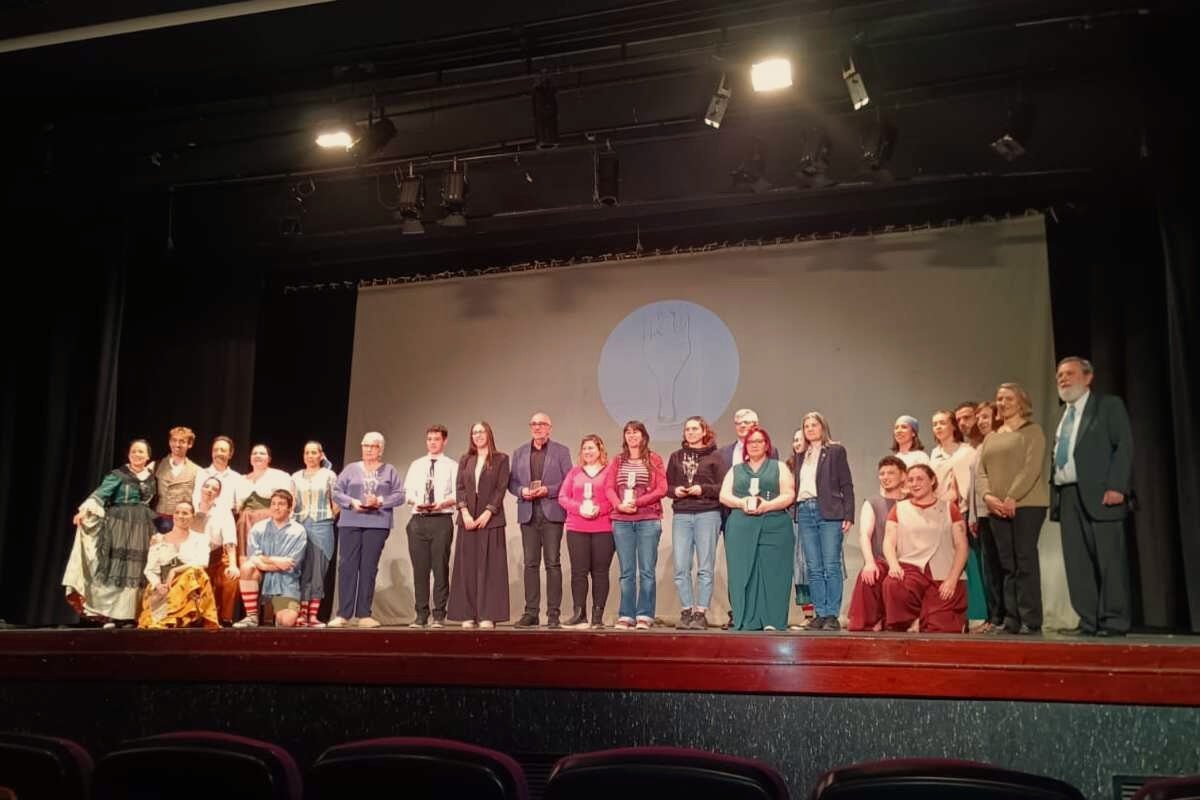 Fotografia final de la tercera edició dels Premis Morratxa