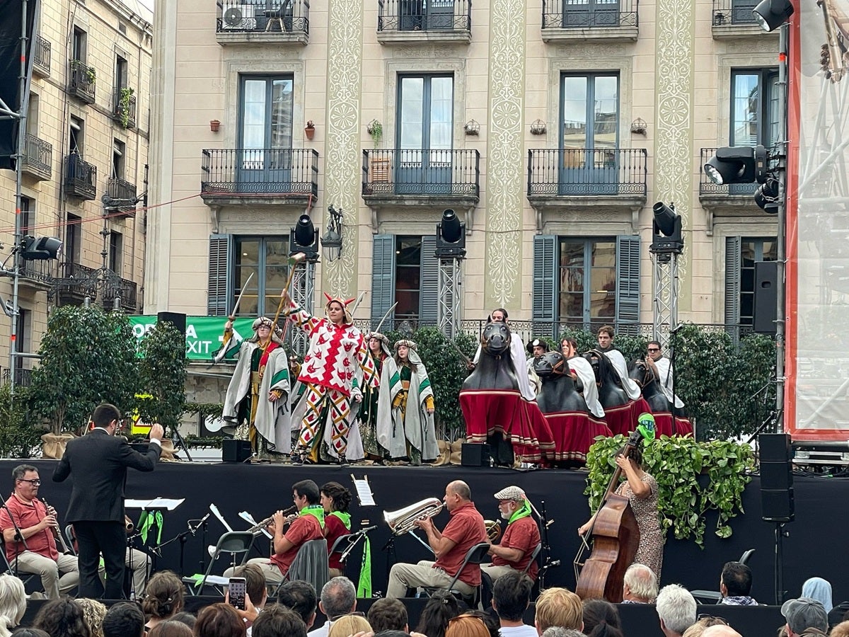 Ball de Cavallets de Valls al MercèDansa2025 | Unió Anelles de la Flama