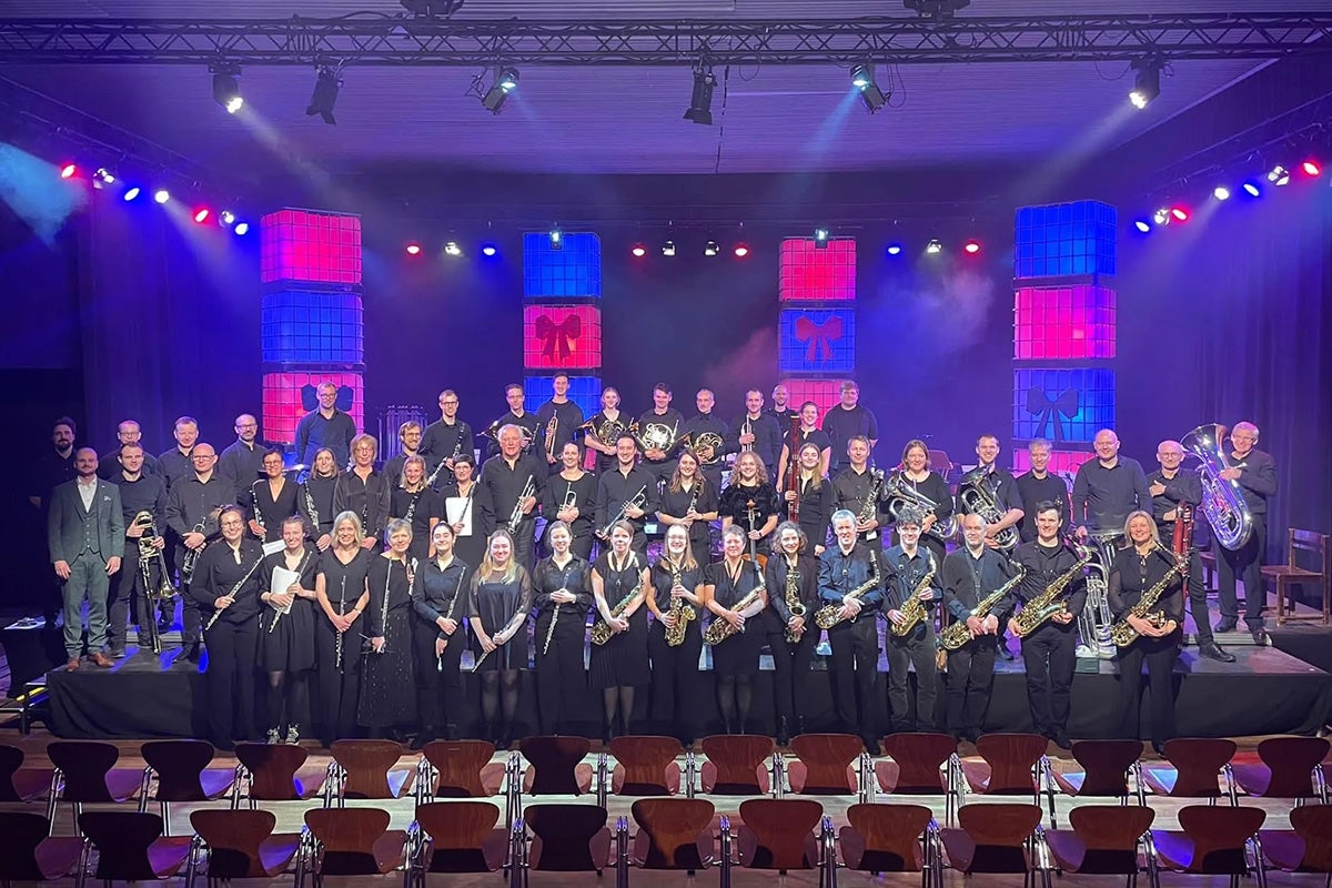 La banda belga Koninklijke Harmonie Sint-Laurentius d’Oostmalle 