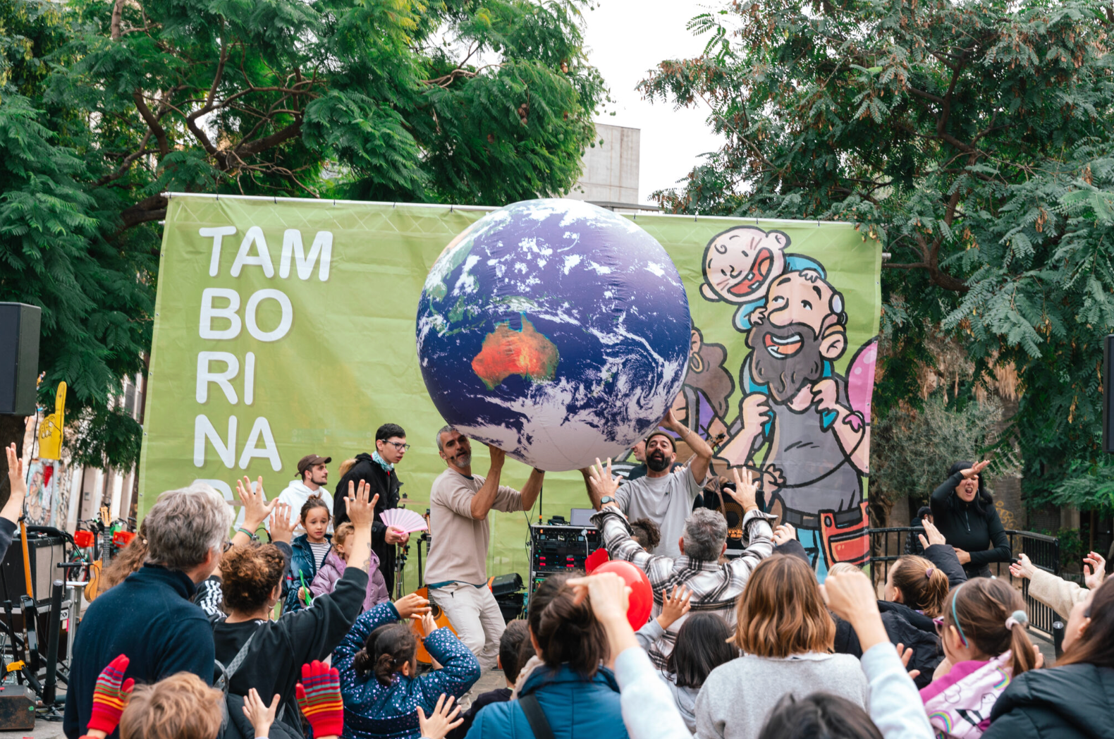 Una imatge de la Tamborinada 2025