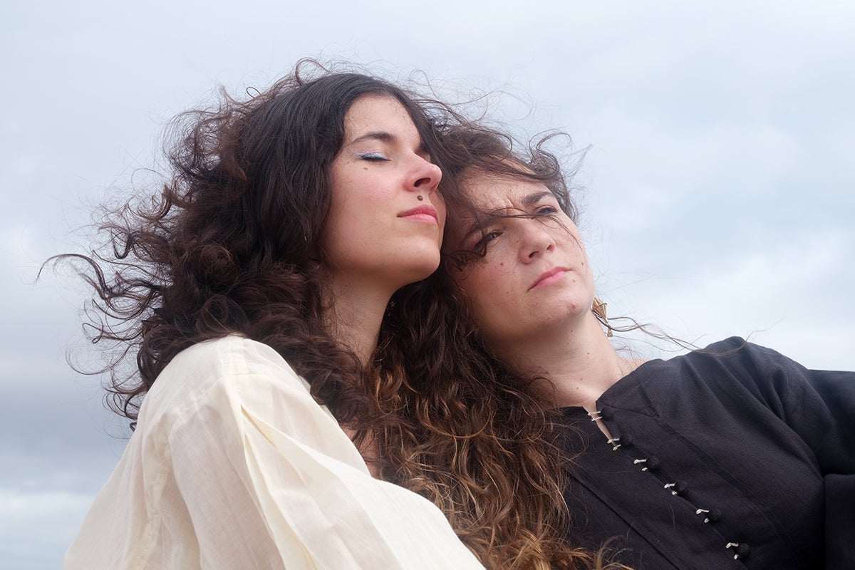 Lara Magrinyà (dreta) i Anna Sala (esquerra) / Foto: Juan Miguel Morales