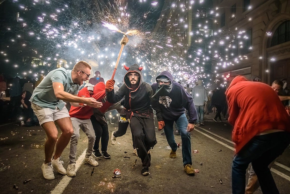 Correfoc a les festes de la Mercè | Wikicommons