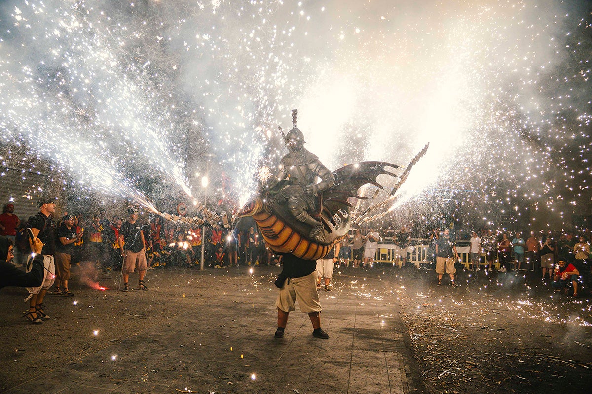 El Drac Espurna de Calafell / Foto: Pau Pascual