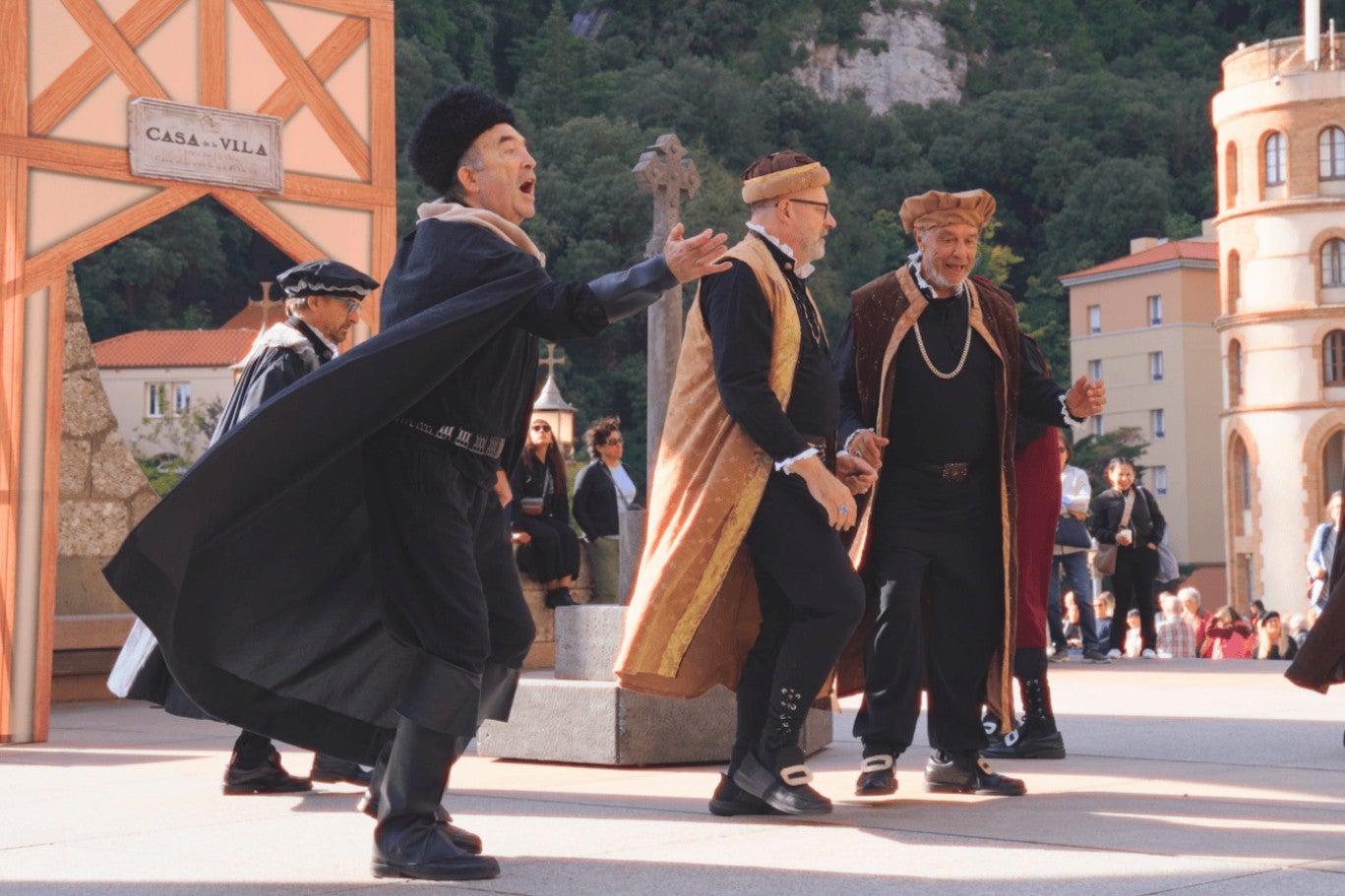L'acte de celebració del 40è aniversari de la Federació de Grups Amateurs de Teatre de Catalunya a Montserrat / Foto: Abadia de Montserrat
