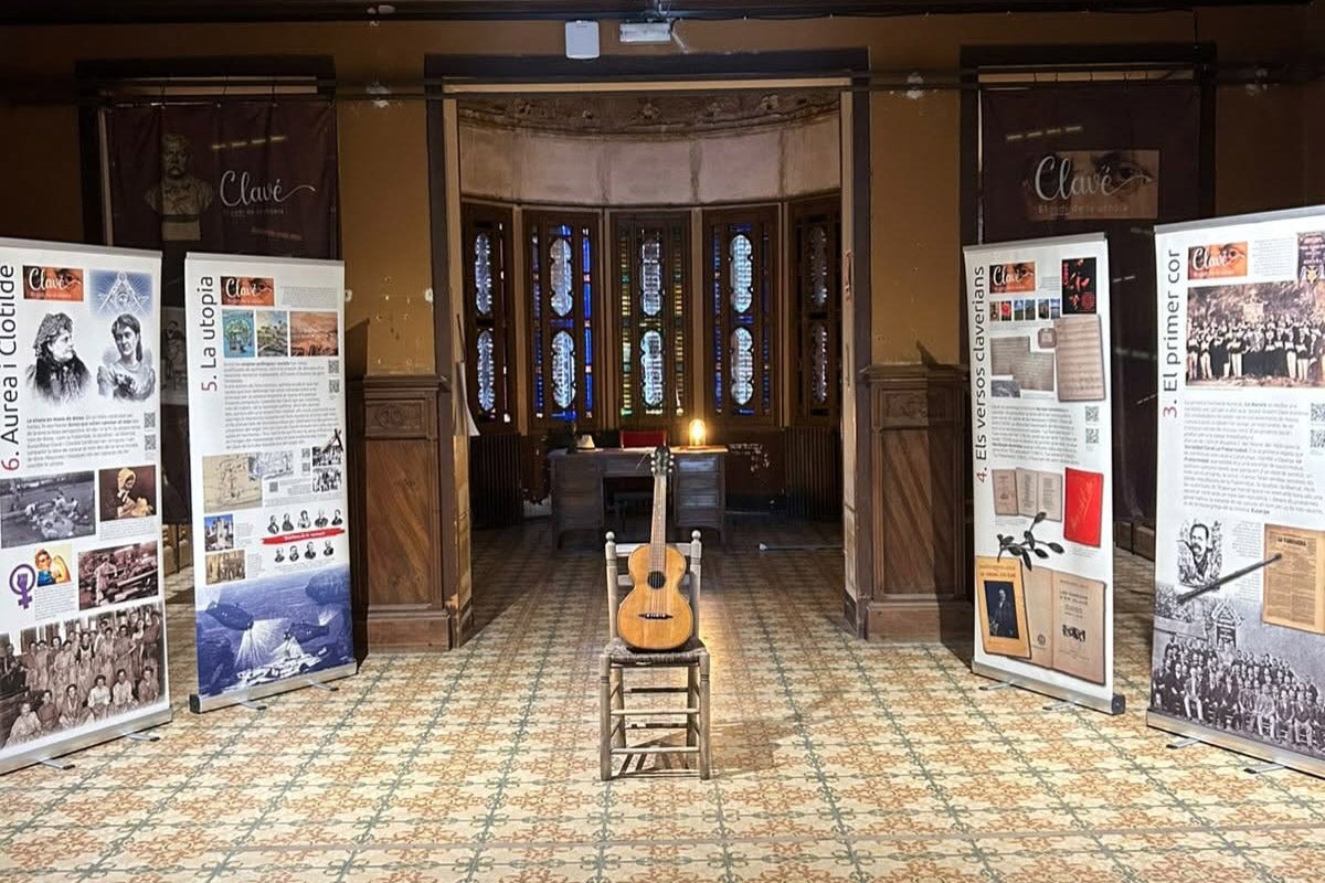 Exposició 'Clavé, el codi de la utopia', a la Colònia Cal Pons de Puig-reig 