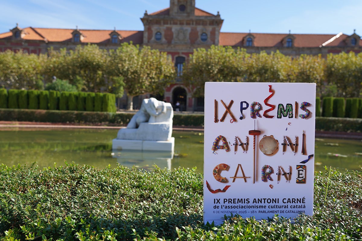 El Parlament de Catalunya acollir&agrave; l'acte de lliurament